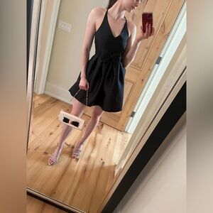 Silk Little Black Dress